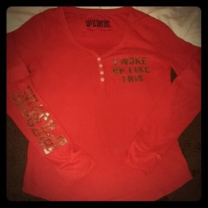 VS PINK Long sleeved thermal ❤